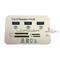 LC POWER USB HUB LC-HUB-C-CR 4 port USB 3.0 multi card reader LC-HUB-C-CR small