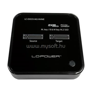 LC POWER USB LC-DOCK-M2-NVME SSD dokkoló állomás