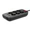 LDNIO SE6403 elosztó 6x aljzat + 4x USB-A fekete 2m SE6403 small