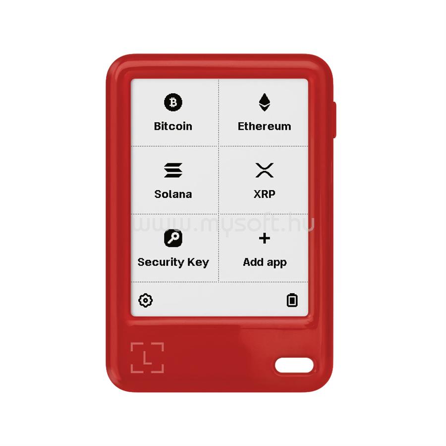 LEDGER Nano Gen 5 including Recovery Key - Cherry Red