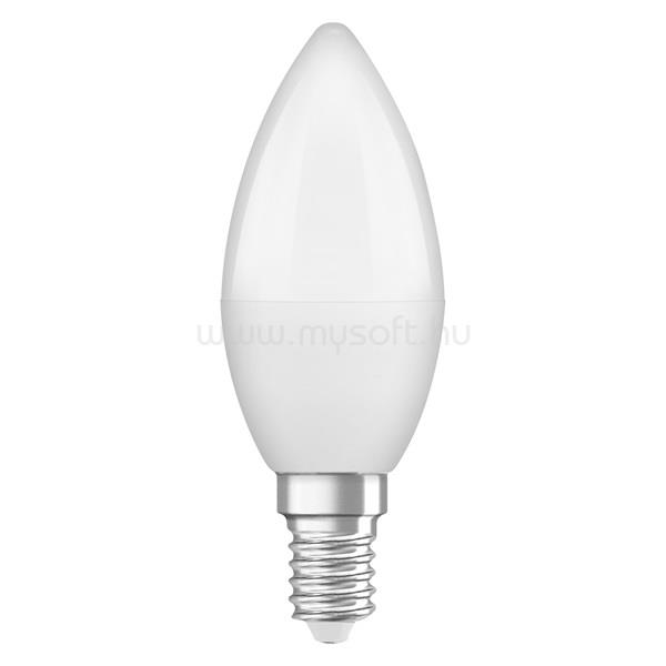 LEDVANCE Osram Base matt műanyag búra/5W/470lm/2700K/E14/dobozos LED gyertya izzó 3 db