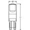 LEDVANCE Osram Base műanyag ház/2,6W/320lm/2700K/G9 LED kapszula 3 db LEDVANCE_4058075093812 small