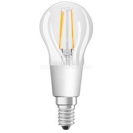LEDVANCE Osram Star+ GLOWdim átlátszó üveg búra/4,5W/470lm/2700K/E14 szabályozható LED kisgömb izzó LEDVANCE_4058075809055 small