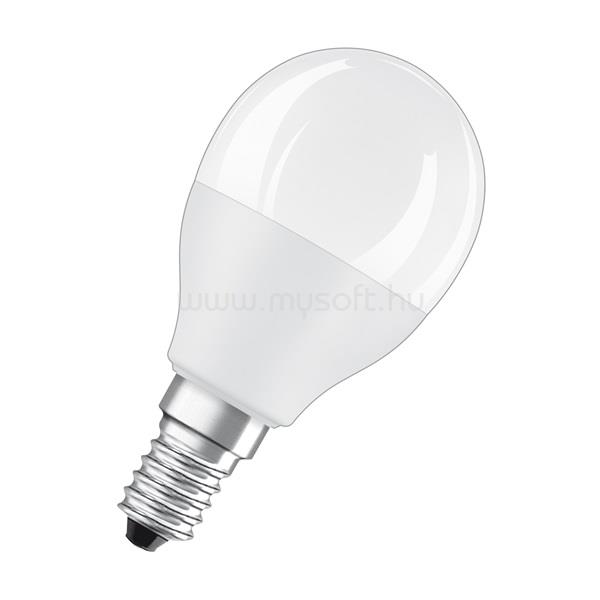 LEDVANCE Osram Star+ RGBW/matt búra/5,5W/470lm/2700K/E14 távirányítható LED kisgömb izzó