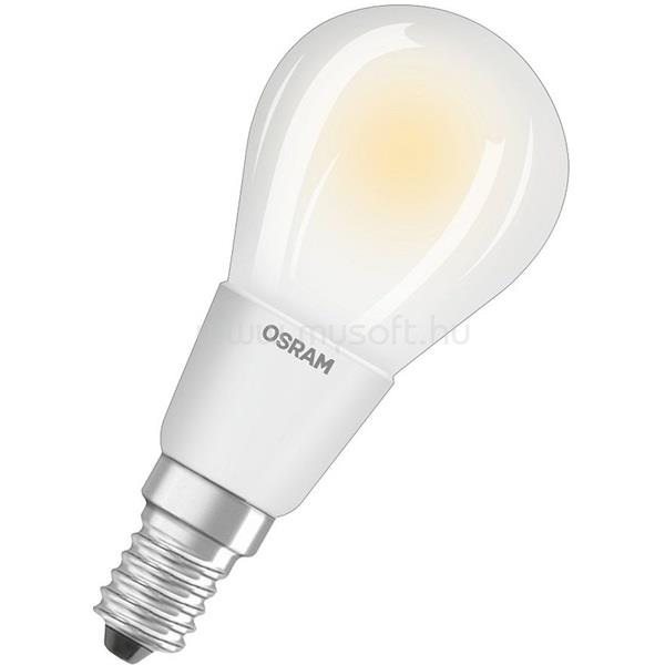LEDVANCE Osram Superstar opál üveg búra/6,5W/806lm/2700K/E14  szabályozható LED kisgömb izzó