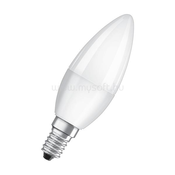 LEDVANCE Osram Value opál búra/5,5W/470lm/2700K/E14 LED gyertya izzó
