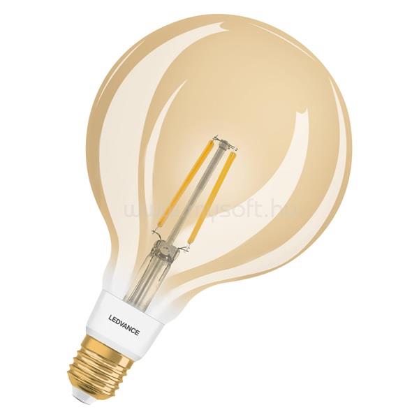 LEDVANCE Smart+ 6W 2400K E27, dimmelhető gömb alakú filament LED fényforrás