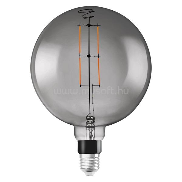 LEDVANCE Smart+ Bluetooth vezérlésű 6W 2700K E27, dimmelhető nagygömb alakú filament LED fényforrás