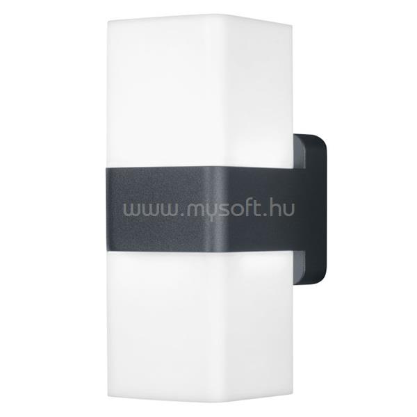 LEDVANCE Smart+ WiFi Wall Cube falra szerelhető okos lámpa sötét szürke, színváltós okos,  vezérelhető  lámpatest