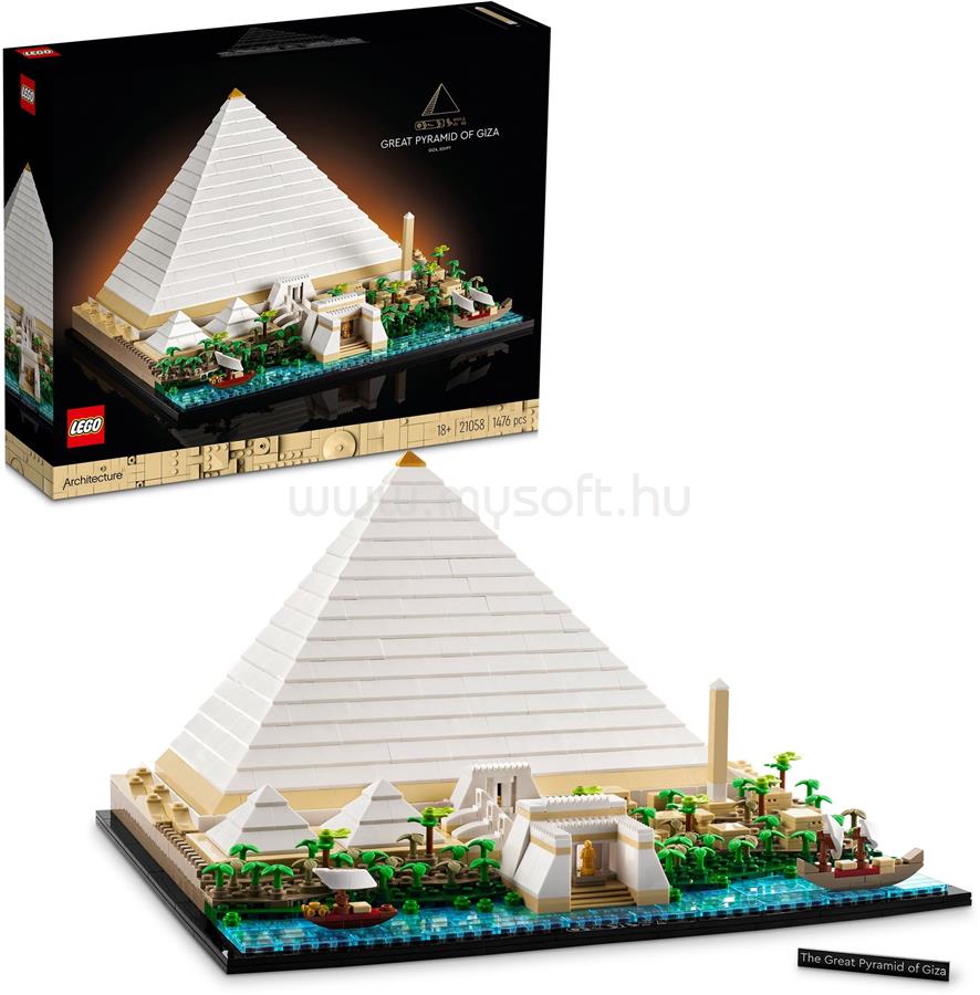 LEGO Architecture A gízai nagy piramis 21058 építőkészlet