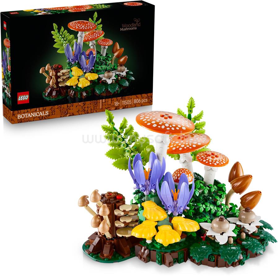 LEGO Botanicals Erdei gombák 11505