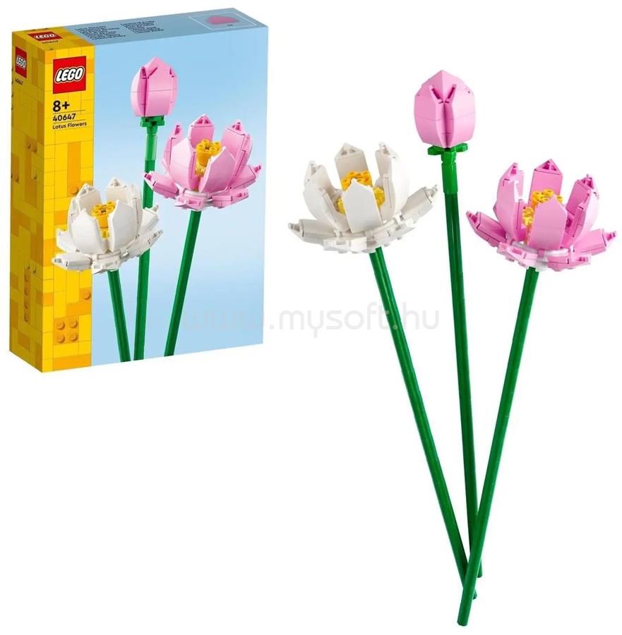 LEGO Botanicals Lótuszvirágok 40647