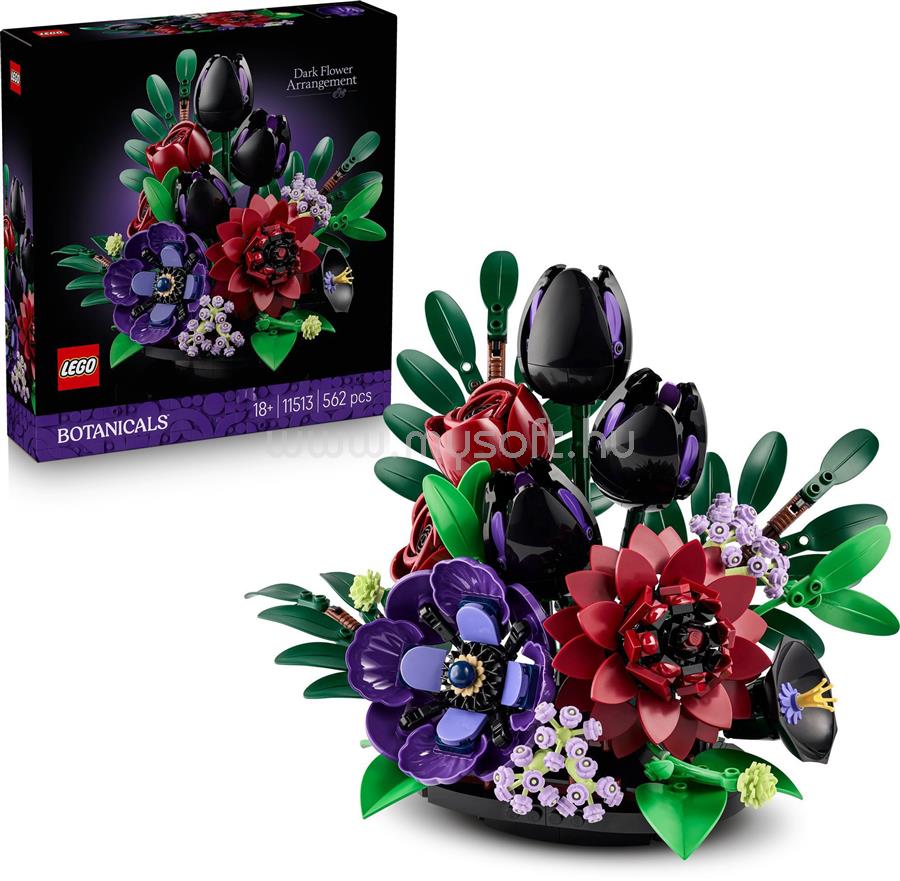 LEGO Botanicals Sötét virágkompozíció 11513