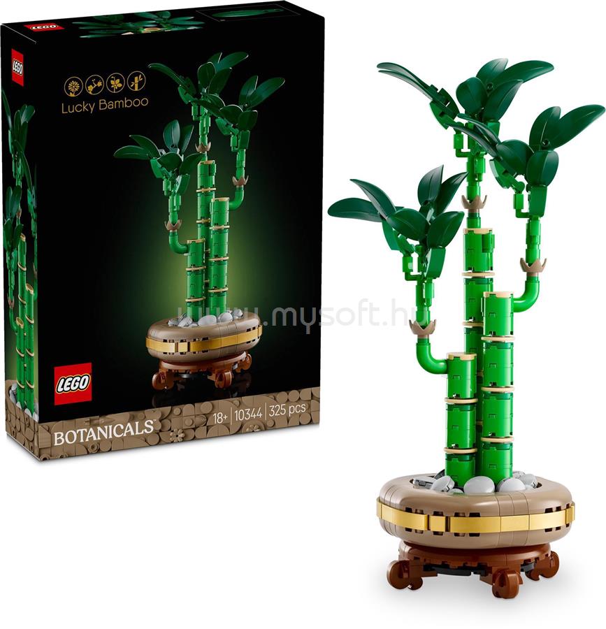 LEGO Botanicals Szerencsebambusz, növénydekoráció 10344