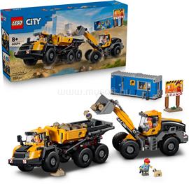 LEGO City Big Vehicles Homlokrakodó és billenőplatós teherautó 60494 LEGO_60494 small