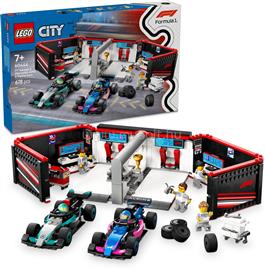 LEGO City F1-es garázs, Mercedes-amg és Alpine autók 60444 LEGO_60444 small