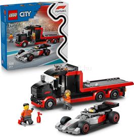 LEGO City F1-es kamion egy F1-es Audi versenyautóval játék 60493 LEGO_60493 small