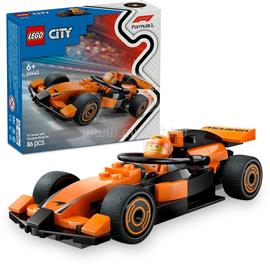 LEGO City F1-es pilóta McLaren versenyautóval, minijárművet tartalmazó játékkészlet 60442 LEGO_60442 small