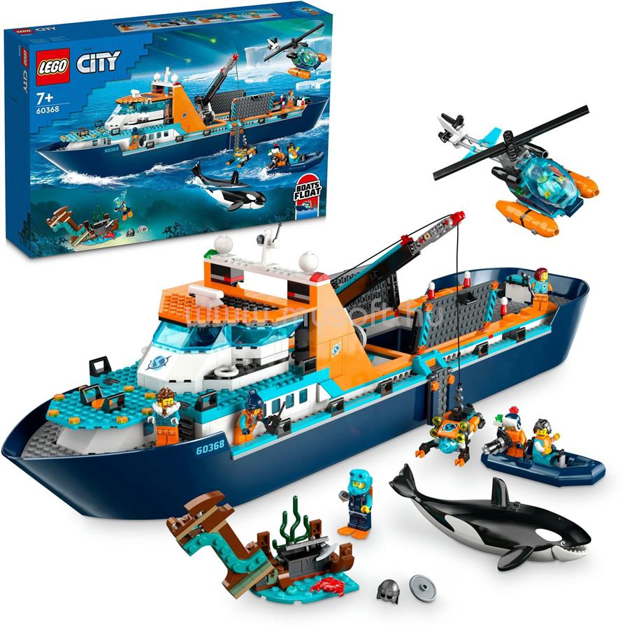 LEGO City Sarkkutató hajó 60368