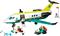 LEGO City Sürgősségi mentőrepülőgép, játék repülőgépet tartalmazó építőszett 60465 LEGO_60465 small