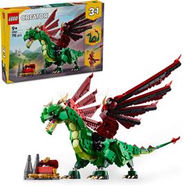 LEGO Creator 3 az 1-ben Középkori sárkány, játékkészlet egy érdekes lénnyel 31161 LEGO_31161 small