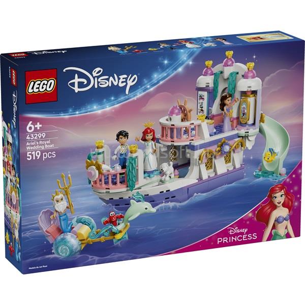 LEGO Disney Princess Ariel esküvői hajója 43299