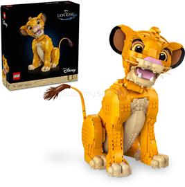 LEGO Disney Simba, az ifjú oroszlánkirály építőkészlet 43247 LEGO_43247 small