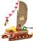 LEGO Disney Vaiana kalandokkal teli kenuja, fantáziadús, játék modellkészlet 43270 LEGO_43270 small