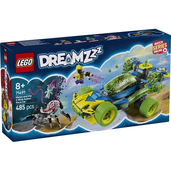 LEGO DreamZzz Mateo és Z-Blob versenyautója 71491