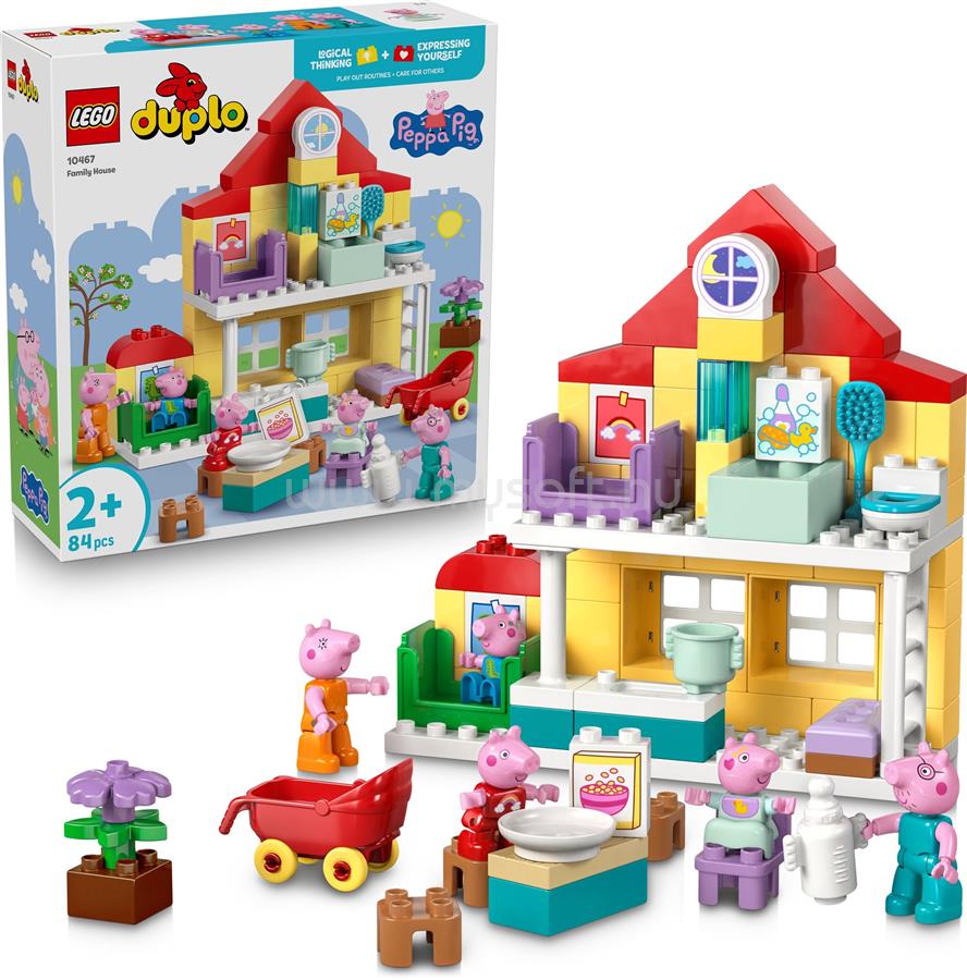 LEGO DUPLO Peppa malac családi háza 10467
