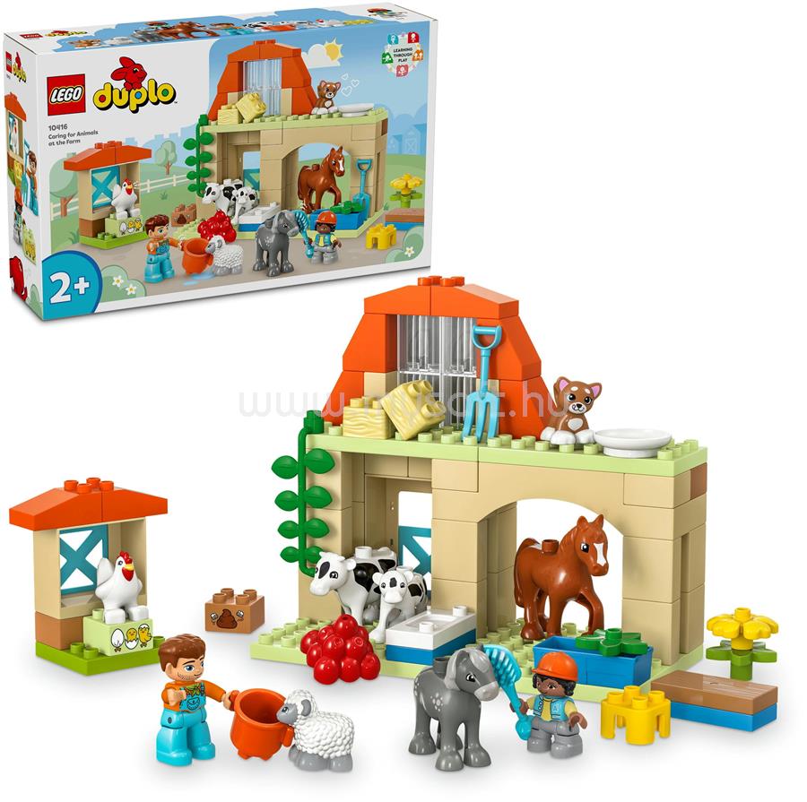 LEGO DUPLO Városi kalandok Állatok gondozása a farmon 10416
