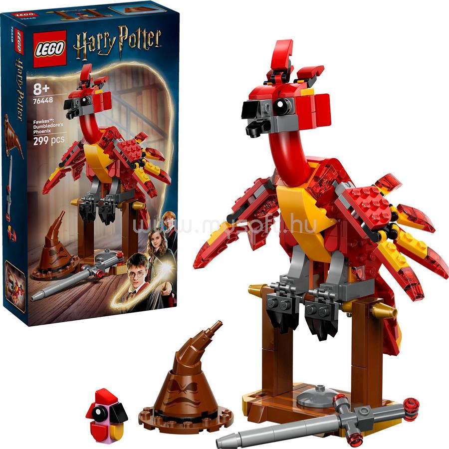 LEGO Harry Potter FawkesT: Dumbledore főnixmadara, játék 76448