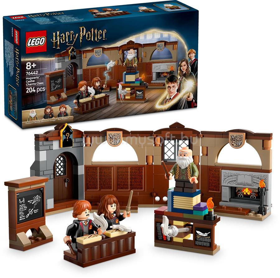 LEGO Harry Potter Roxfort kastély: Bűbájtanóra, varázslójáték gyermekeknek 76442