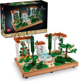 LEGO Icons Kert szökőkutakkal, otthoni és lakásdekoráció, építőszett felnőtteknek 10359 LEGO_10359 small