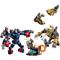 LEGO LEGOR | Marvel Bosszúállók: Végjáték Thor a chitauri harcosok ellen, szuperhősakciók 76322 LEGO_76322 small