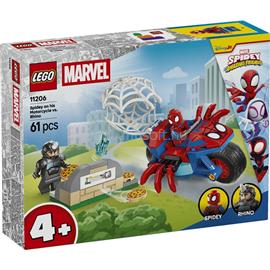 LEGO LEGOR | Marvel Póki és csodálatos barátai Motorkerékpáros Pókember vs. Rhino 11206 LEGO_11206 small