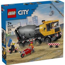 LEGO LEGOR City Betonkeverő teherautó építőjáték gyerekeknek 60478 LEGO_60478 small