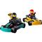 LEGO LEGOR City Gokartok és versenypilóták játékkészlet 60400 LEGO_60400 small