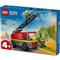 LEGO LEGOR City Létrás tűzoltóautó, játék tűzoltójármű, ajándék gyerekeknek 60463 LEGO_60463 small