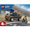 LEGO LEGOR City Motorszállító jármű és 2 minifigura 60491 LEGO_60491 small