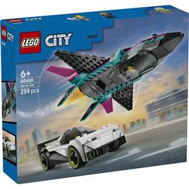 LEGO LEGOR City Repülő vs. autó - Játékautók és repülőgép játékkészlet 60489 LEGO_60489 small