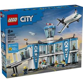 LEGO LEGOR City Repülőtér egy repülőgéppel - Játékrepülőtér-készlet 60502 LEGO_60502 small