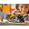 LEGO LEGOR City Sárga buldózer, építési területet megjelenítő játékkészlet 60466 LEGO_60466 small