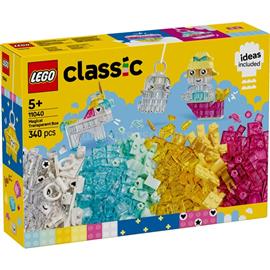 LEGO LEGOR Classic Átlátszó bűvös kockák, játék színes építőelemekkel 11040 LEGO_11040 small