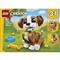 LEGO LEGOR Creator 3 az 1-ben Aranyos állatok: Játékos kiskutya 31382 LEGO_31382 small