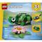 LEGO LEGOR Creator 3 az 1-ben Teknős egy vízililiom-virággal 31377 LEGO_31377 small