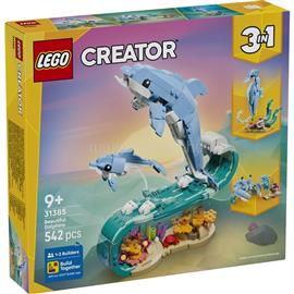 LEGO LEGOR Creator 3 az 1-ben Tengeri állatok: Csodálatos delfinek 31385 LEGO_31385 small