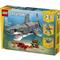 LEGO LEGOR Creator Veszedelmes cápa egy kincsesládával, játék 31381 LEGO_31381 small