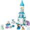 LEGO LEGOR DUPLOR Disney Anna és Elza jégkastély partija, megépíthető játék kisgyermekeknek 10455 LEGO_10455 small