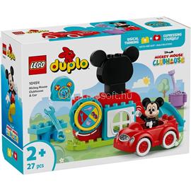 LEGO LEGOR DUPLOR Disney Mickey egér játszótere és autója, építőkészlet 10454 LEGO_10454 small